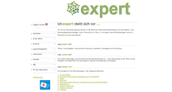 Desktop Screenshot of ict-expert.com