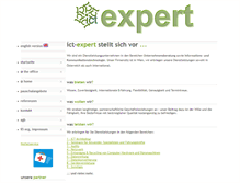 Tablet Screenshot of ict-expert.com